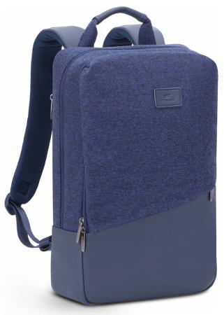 Рюкзак для ноутбука 15.6" Riva Egmont полиэстер полиуретан синий 7960