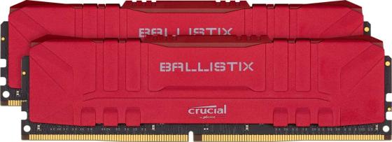 

Crucial 16GB Kit (8GBx2) DDR4 3600MT/s CL16 Unbuffered DIMM 288 pin Ballistix Red