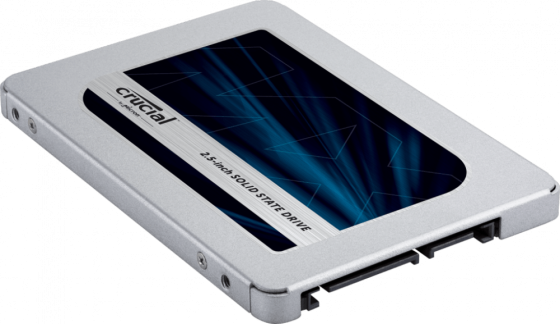 Твердотельный накопитель SSD 2.5" 2 Tb Crucial MX500 Read 560Mb/s Write 510Mb/s 3D NAND TLC CT2000MX500SSD1