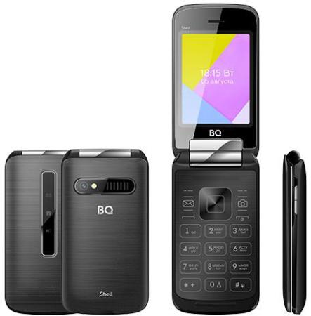 

BQ 2816 Shell Black Мобильный телефон