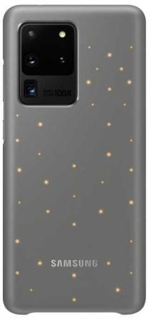 Чехол (клип-кейс) Samsung для Samsung Galaxy S20 Ultra Smart LED Cover серый (EF-KG988CJEGRU)
