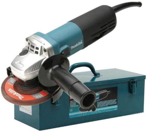 

Makita 9557HNK6 Угловая шлифовальная машина [9557HNK6] { ф115мм,840Вт,11000об\\м,1.6кг,пласт.чем }