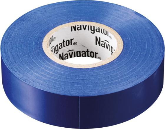 Navigator 71107 Изолента NIT-B15-20/B синяя