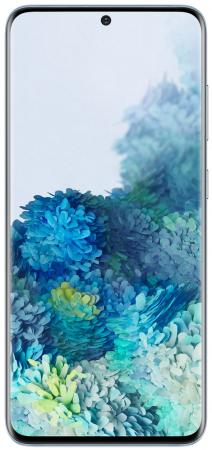 Смартфон Samsung SM-G980F Galaxy S20 128Gb 8Gb голубой моноблок 3G 4G 2Sim 6.2" 1440x3200 Android 10 64Mpix 802.11 a/b/g/n/ac NFC GPS GSM900/1800 GSM1900 Ptotect MP3 microSD max1024Gb SM-G980FLBDSER