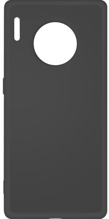 Чехол-накладка для Huawei Mate 30 Pro DF hwOriginal-06 Black клип-кейс, силикон, микрофибра