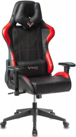 Кресло игровое Бюрократ VIKING 5 AERO RED чёрный с красным