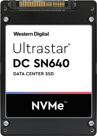 Твердотельный накопитель SSD 2.5" 1.92 Tb Western Digital Ultrastar DC SN640 Read 3100Mb/s Write 2000Mb/s 3D NAND TLC WUS4BB019D7P3E1 0TS1961
