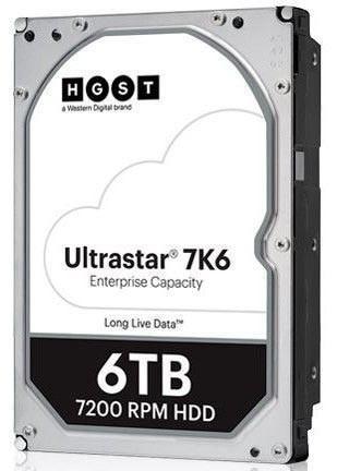 Жесткий диск 3.5" 6 Tb 7200 rpm 256 Mb cache HGST Ultrastar DC 7K6 SAS