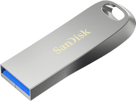 Флешка 128Gb SanDisk CZ74 Ultra Luxe USB 3.1 серебристый