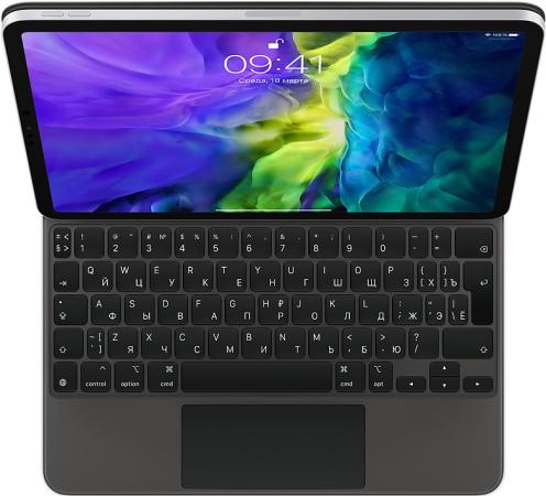 Клавиатура проводная Apple Magic Keyboard MXQT2RS/A USB черный