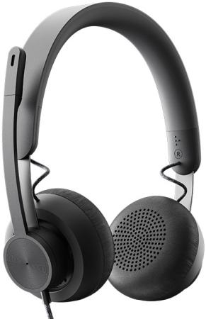 Logitech Headset Zone Wired  Teams Graphite
