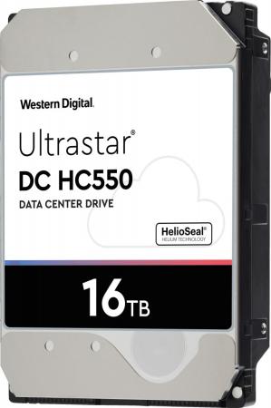 Жесткий диск 3.5" 16 Tb 7200 rpm 512 Mb cache Western Digital Ultrastar DC HC550 SATA III 6 Gb/s 0F38462 WUH721816ALE6L4