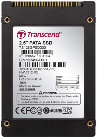 Твердотельный накопитель SSD 2.5" 128 Gb Transcend PSD330 Read 120Mb/s Write 75Mb/s MLC TS128GPSD330