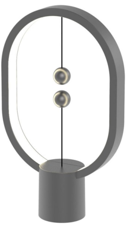 Лампа Heng Balance Lamp Ellipse Mini Plastic Light Grey