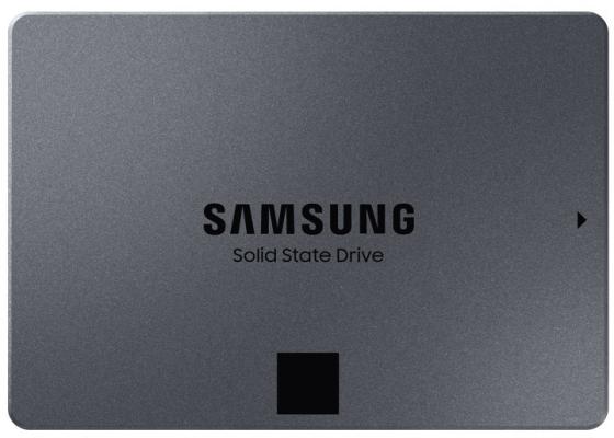 Твердотельный накопитель SSD 2.5" 2 Tb Samsung 870 QVO Read 560Mb/s Write 530Mb/s 3D QLC NAND MZ-77Q2T0BW