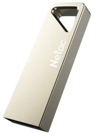 Флеш Диск Netac U326 32Gb <NT03U326N-032G-20PN>, USB2.0, металлическая плоская