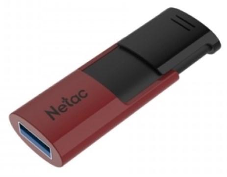 Флешка 128Gb Netac U182 USB 3.0 черный красный