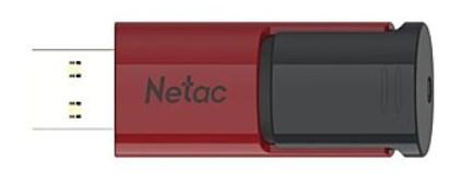 Фото - Флешка 256Gb Netac U182 USB 3.0 черный красный флешка netac u785с 32 gb жемчужный никель