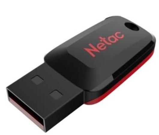 Флешка 8Gb Netac U197 USB 2.0 черный флешка netac u785с 32 gb жемчужный никель