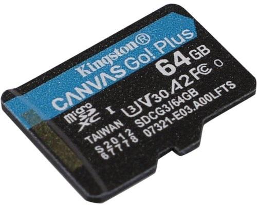 Карта памяти microSDXC 64Gb Kingston SDCG3/64GBSP