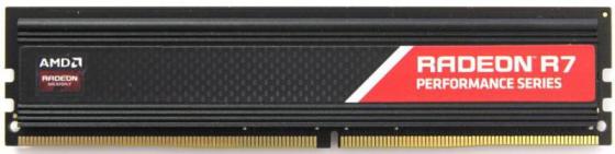 Оперативная память для компьютера 8Gb (1x8Gb) PC4-21300 2666MHz DDR4 DIMM CL16 AMD R7 Performance Series R748G2606U2S-U