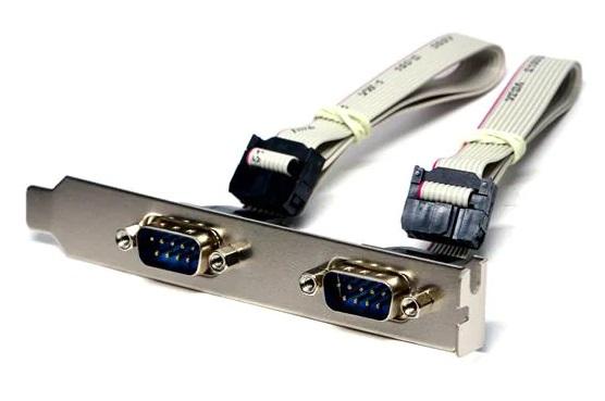 1701092300 Планка с Com-разъемом Dual-COM port cable kit for COM 1-2 (10.07.6276) Advantech
