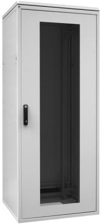 Шкаф настенный ZPAS 19" WZ-SZBR-141-G7AA-11-0000-011, 10U, 541x600х800мм, стеклянная дверь