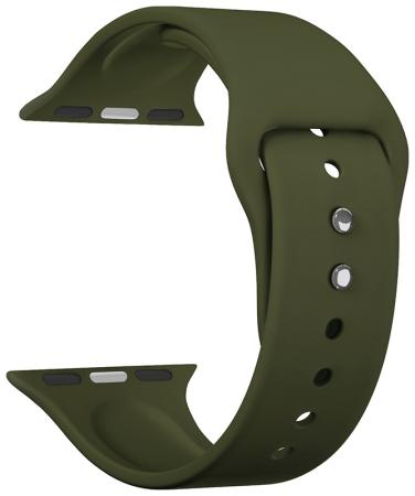 Ремешок Lyambda Altair для Apple Watch тёмно-оливковый DS-APS08-40-OL