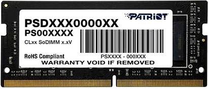 Фото - Оперативная память для ноутбука 4Gb (1x4Gb) PC4-21300 2666MHz DDR4 SO-DIMM CL19 Patriot PSD44G266641S patriot ddr4 so psd44g266681s 4gb