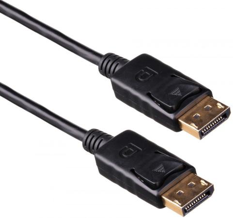 Фото - Кабель DisplayPort 3м Exegate EX-CC-DP-3.0 круглый черный EX284913RUS кабель displayport 3м exegate ex cc dp 3 0 круглый черный ex284913rus