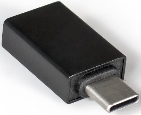 Переходник USB Type C USB 3.0 Exegate EX-USB3-CMAF черный