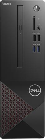 ПК Dell Vostro 3681 SFF i3 10100 (3.6)/4Gb/SSD256Gb/UHDG 630/DVDRW/CR/Windows 10 Professional/GbitEth/WiFi/BT/200W/клавиатура/мышь/черный
