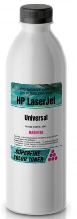 Тонер HP Color LJ Universal бутылка 500 гр Magenta SuperFine картридж hp cb324he 178xl superfine magenta