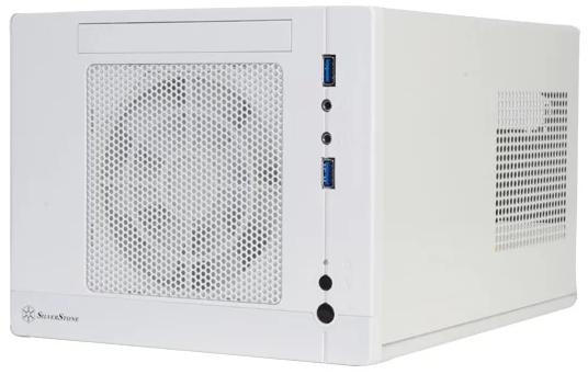 Корпус mini-ITX SilverStone SST-SG05W-Lite Без БП белый