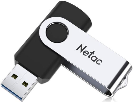 Фото - Флешка 64Gb Netac U505 USB 2.0 серебристый черный флешка netac u785с 32 gb жемчужный никель