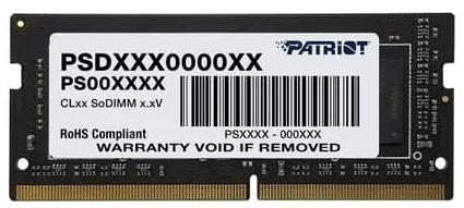 Фото - Оперативная память для ноутбука 4Gb (1x4Gb) PC4-21300 2666MHz DDR4 SO-DIMM CL19 Patriot PSD44G266682S patriot ddr4 so psd44g266681s 4gb