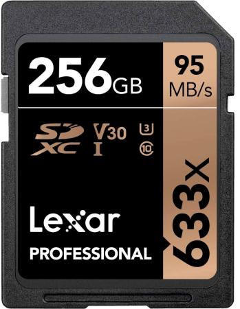 Карта памяти SD XC 256Gb Lexar LSD256CB633