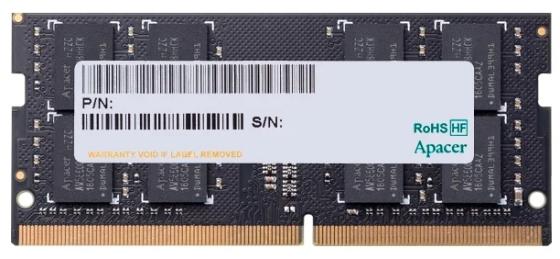 Оперативная память для ноутбука 4Gb (1x4Gb) PC4-21300 2666MHz DDR4 SO-DIMM CL19 Apacer ES.04G2V.KNH