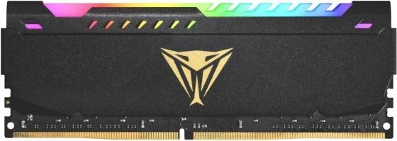 Оперативная память для компьютера 32Gb (1x32Gb) PC4-28800 3600MHz DDR4 DIMM CL20 Patriot Viper Steel RGB PVSR432G360C0