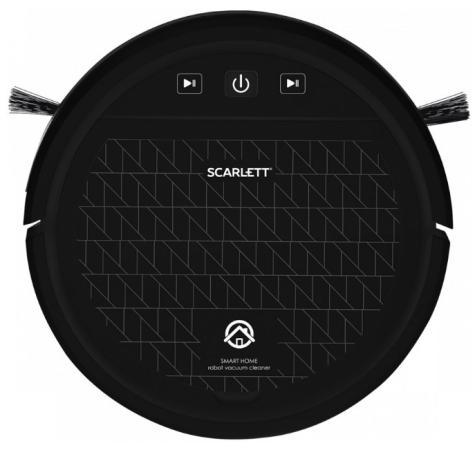 Робот-пылесос Scarlett SC-VC80R12 сухая уборка чёрный