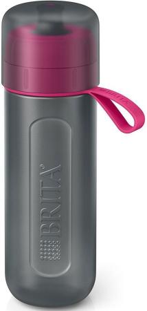 Бутылка-водоочиститель Brita FILL & GO Active розовый 0.6л.