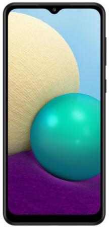 Смартфон Samsung Galaxy A02 черный 6.5" 32 Gb LTE Wi-Fi GPS 3G Bluetooth SM-A022GZKBSER
