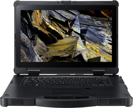 Ноутбук Acer Enduro N7 EN714-51W-563A Core i5 8250U/8Gb/SSD256Gb/Intel UHD Graphics 620/14"/IPS/FHD (1920x1080)/Windows 10 Professional/black/WiFi/BT/Cam/6300mAh