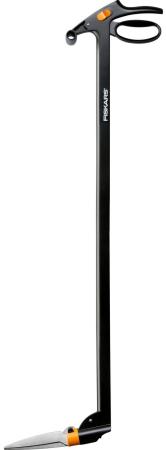 Ножницы для травы Fiskars Servo-System GS46 черный/оранжевый (1000590)