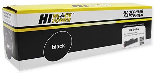 Картридж Hi-Black CF244A для HP LJ Pro M15a/M15w/M28a/M28nw 1000стр Черный