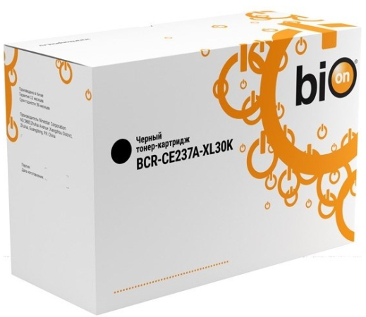 Тонер-картридж Bion BCR-CF237A-XL30K для HP LaserJet M608/609, MFP M631/M632/M633 30000стр Черный