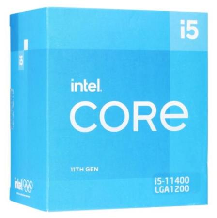 Процессор Intel Core i5 11400 2600 Мгц Intel LGA 1200 BOX