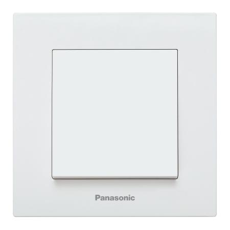 Выключатель Panasonic Karre Plus скрыт. 1кл. IP20 белый (упак.:1шт) (WKTC00012WH-RU)