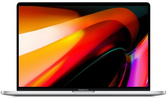 Ноутбук Apple MacBook Pro 16" 3072х1920 Intel Core i7-9750H 512 Gb 16Gb Bluetooth 5.0 AMD Radeon Pro 5500M 4096 Мб серебристый macOS Z0Y1003CD, Z0Y1/30