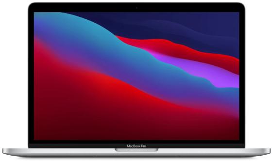 Ноутбук Apple MacBook Pro 13 Late 2020 13.3" 2560x1600 Apple -M1 256 Gb 16Gb WiFi (802.11 b/g/n/ac/ax) Bluetooth 5.0 Apple M1 (8-core) серебристый macOS Z11D0003C, Z11D/4